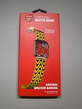 Arsenal Official Watch Band Bruised Banana, Brand New, opened box