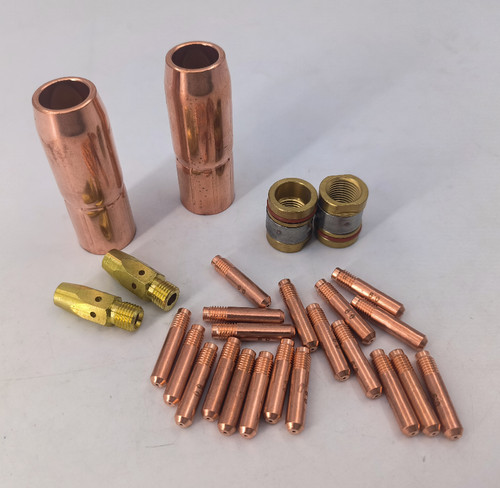 Welding gas nozzle adapter - adapter, and