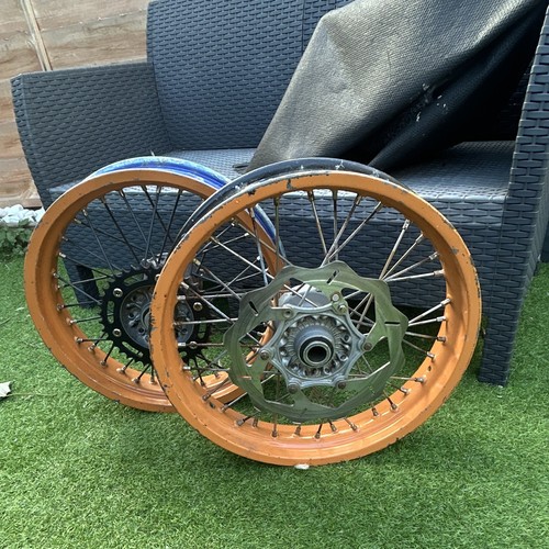 Ktm supermoto wheels pair - ktm,