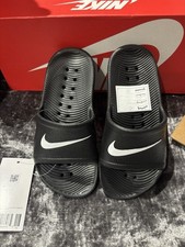 NIKE KAWA SHOWER (GS/PS), Unisex Kid's Nike Sliders  Black C 10.5 EU 28