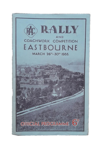 Vtg 1935 rac - vtg, rally