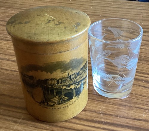 Mauchline ware treen wooden - ware,