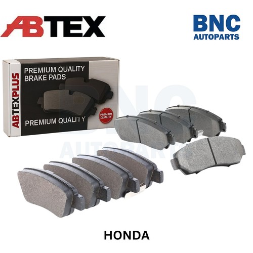 Front and rear brake pads - pads, fits