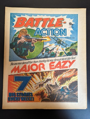 Battle action comic - comic,, 14th