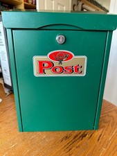Personal postbox The Royal collection, unused in original box, green