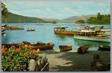 KESWICK - Cumbria Windermere from Bowness Promenade Postcard Posted 1982