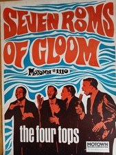 Motown Four Tops ORIGINAL A3