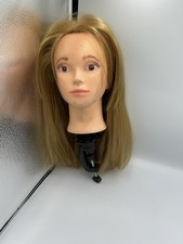 26" Salon Hair Practice Training Head Mannequin Hairdressing Doll + Clamp