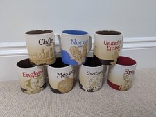 7 Starbucks Mugs (Different Countries)