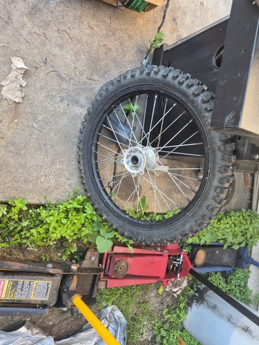 Dirt bike tire - tire, rim