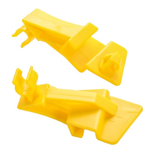 Yellow stay clip plastic - stay, for