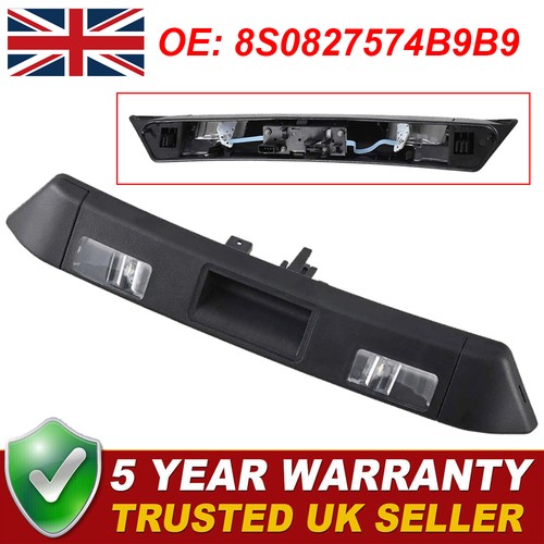 Boot handle led number plate - boot,