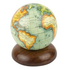 12cm Antique Style Globe on