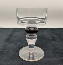 Clear Glass Pillar Candle