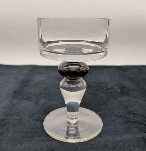 Clear glass pillar candle - pillar,