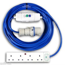 1m Blue Caravan Hook Up /