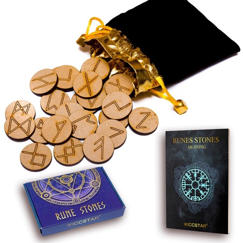 Rune stone bag - rune, with