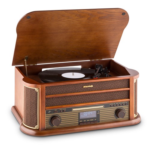 Retro vinyl turntable stereo - vinyl,