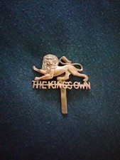 WW1 King's Own Royal Lancaster Regiment Cap Badge Extruded Slider 