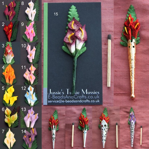 Arum calla lily posy tussie - posy:,