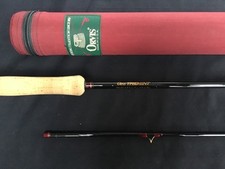 Vintage Orvis Trident 9ft #8 carbon fly fishing rod + Tube