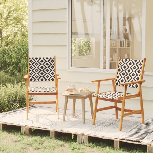 Garden chairs pcs solid - chairs,