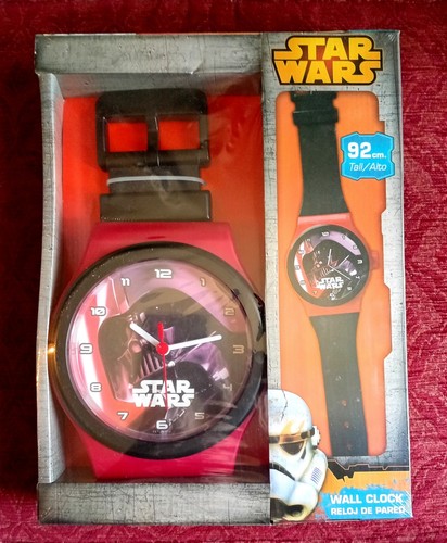 Star wars wall clock oversized - star,