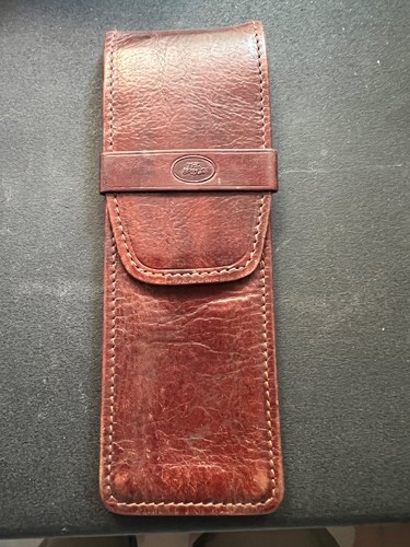 The bridge leather pen case - leather,