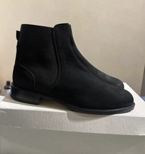 Russell & Bromley Black Nubuk