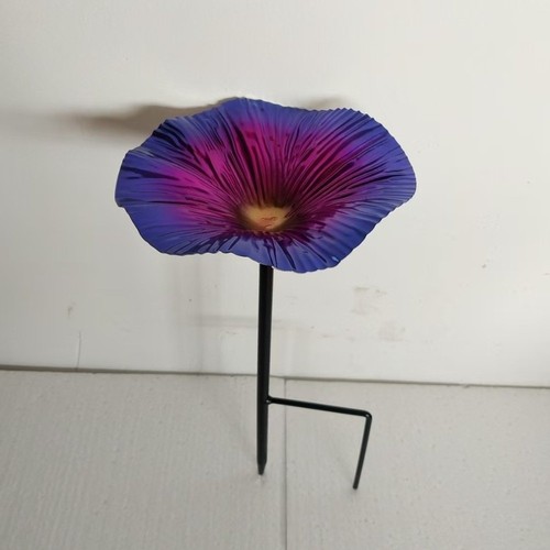 Handmade metal flower - metal,