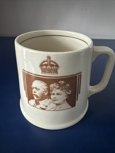 Royal commemorative mug - commemorative, silver