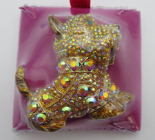 Butler & Wilson - Dog Brooch -