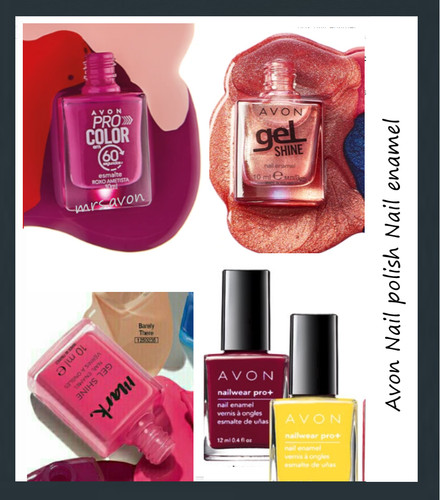 Avon nail polish enamel - polish,