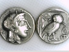 Greek Greece Attica Athens Owl