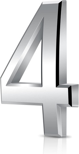 Door numbers inches 3d - 3,