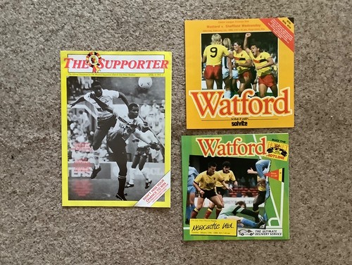 Watford memorabilia 1980 s - fc,