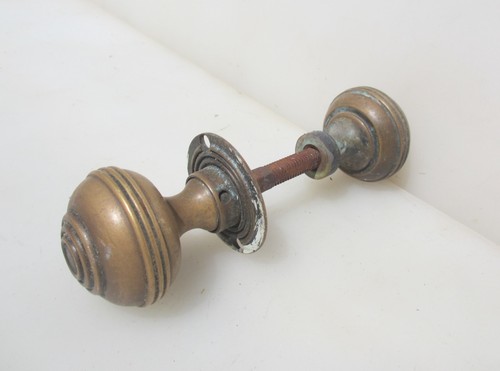 Victorian brass door knobs - victorian,