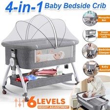 4in1 Baby Bedside Crib Sleeper