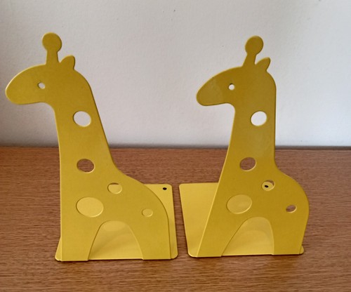 Giraffe childrens bookends - childrens,