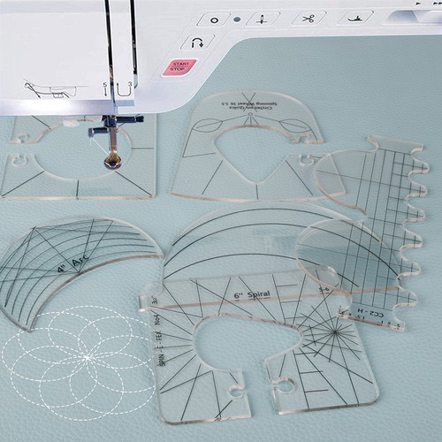 6pc irregular quilting rulers - 6pc,