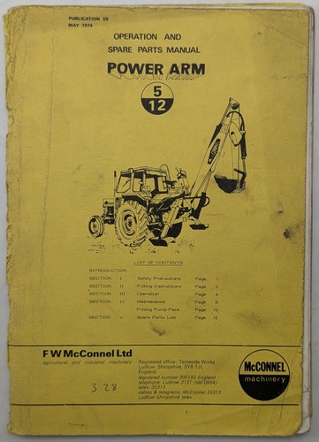 Original mcconnel power arm - original,