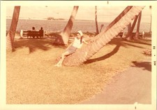 1968 Candid Seaside Snapshot -