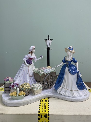 Coalport the flower seller - flower, seller,