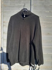 Vintage Mens Armand Basi Barcelona lack Fleece Pullover Size XL 