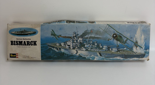 Revell 570 german battleship - 1/570,
