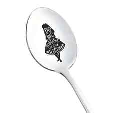 Alice in Wonderland Stainless Steel Long Spoons  Ice Cream / Cocktails  8 Styles