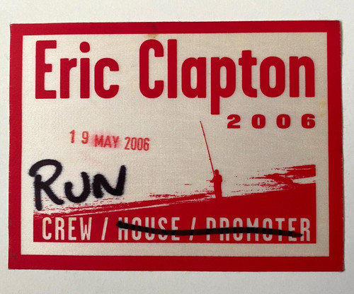Eric clapton back home tour - clapton,