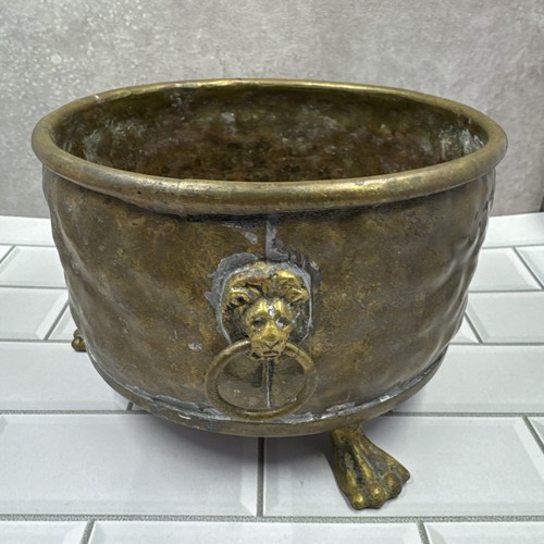 Antique jardiniere copper - antique,