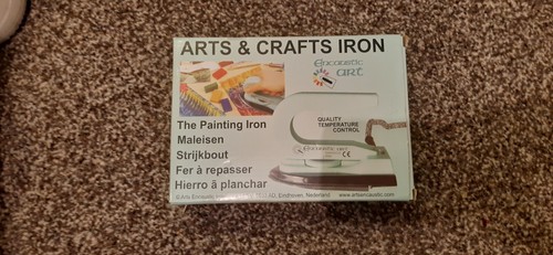 Encaustic art paiting iron - paiting, in