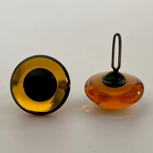 Topaz glass eyes traditional - glass,